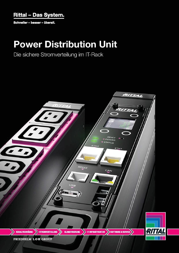 Rittal Power Distrib Unit Cover